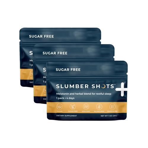 slumber shots pouches tranparent